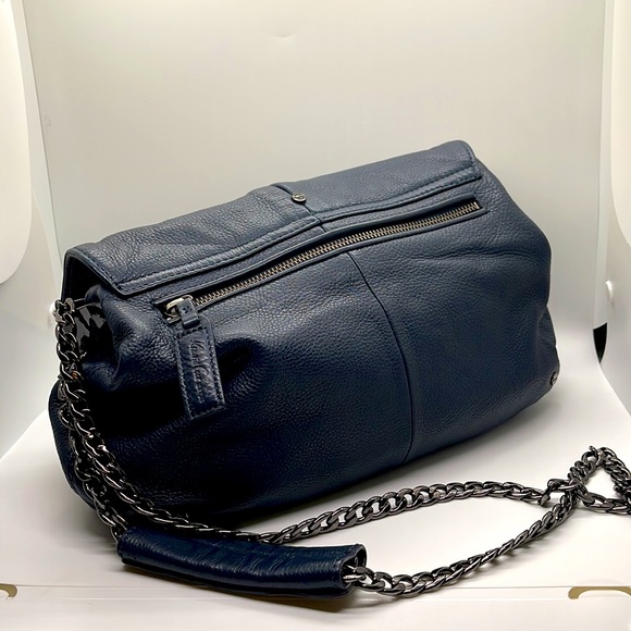 Unique Kenneth Cole New York Genuine Leather Shoulder Bag - Picture 5 of 13